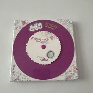 American Girl Doll Truly Me Pick a Color Wheel Activity Cards